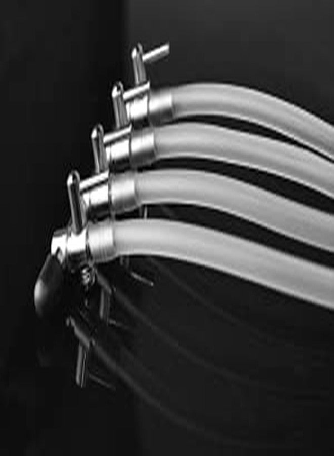 موزع هواء من الفولاذ المقاوم للصدأ لأحواض السمك من VAYINATO® بخمسة منافذ مع وحدة تحكم (5 منافذ) من Petzlifeworld - Image 2